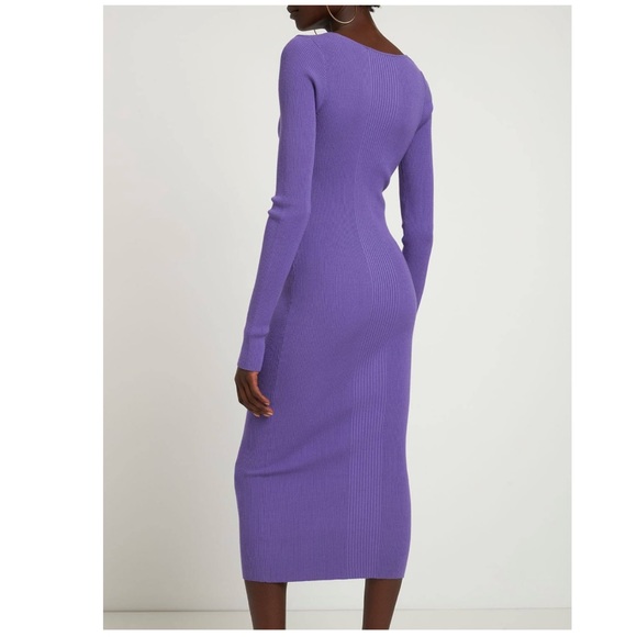 REMAIN Birger Christensen Remain Dense Curved ribbed Dress - Picture 12 of 13